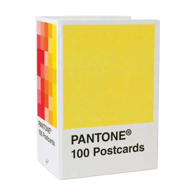 Pantone 100 Postcard Box