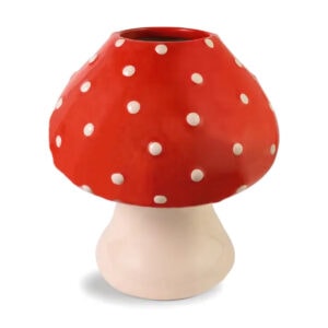 Bando Ceramic Vase - Mushroom | Whimsical Décor