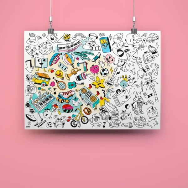 OMY Giant Poster - Baby Pop Art - Image 2