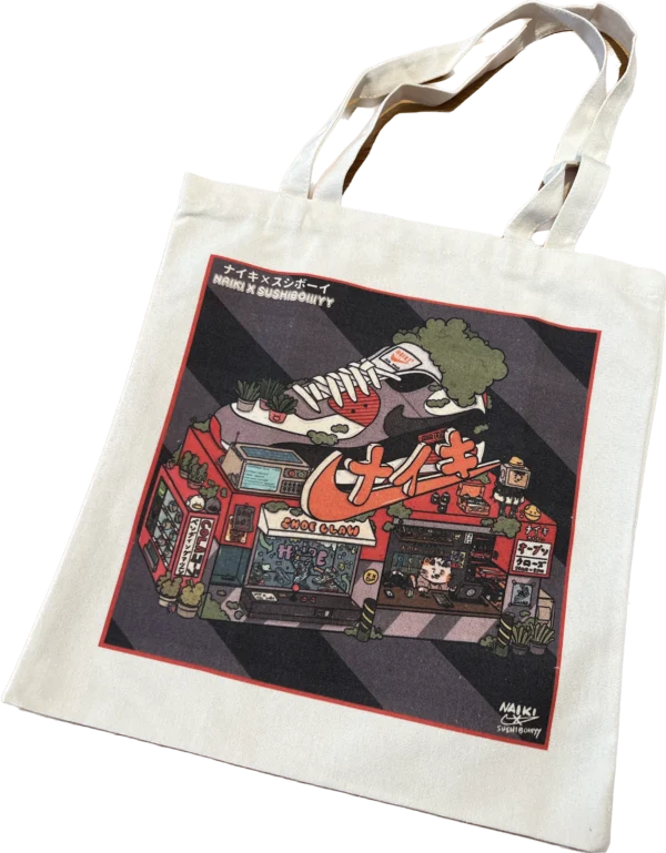 Sushiboiiiyy Naiki Canvas Totebag