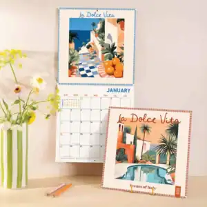 2026 Wall Calendar | La Dolce Vita | Scenes of Italy