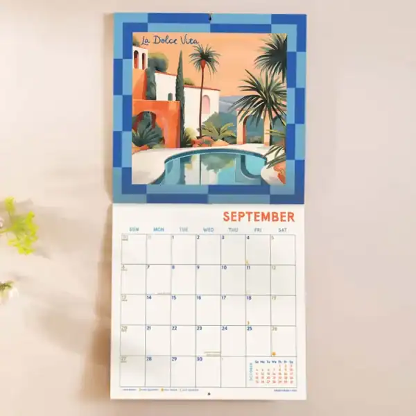 2026 Wall Calendar | La Dolce Vita | Scenes of Italy - Image 4