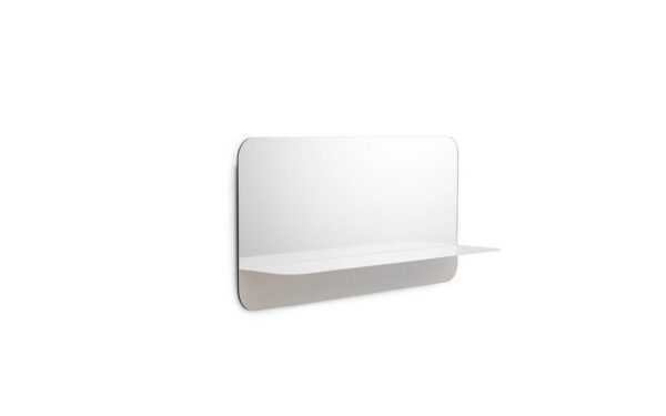 Mirror Horizontal White.