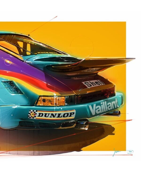 Stephen Selzler Print - "NO. 65 RSR" - Image 2