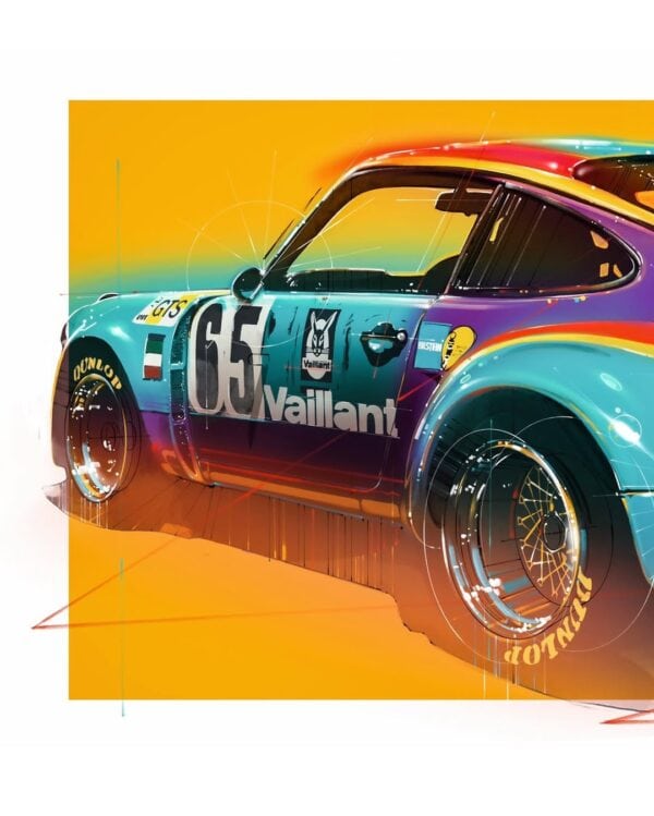 Stephen Selzler Print - "NO. 65 RSR" - Image 3