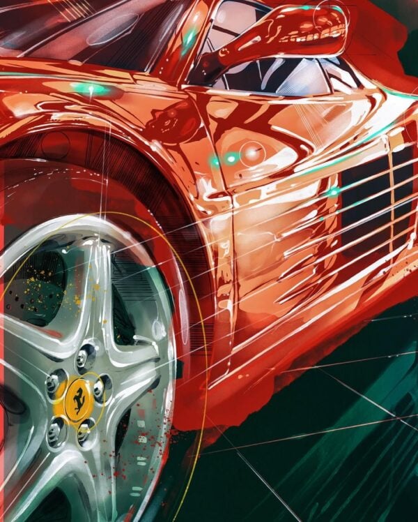 Stephen Selzler - "AUGUST TESTAROSSA" - Image 3