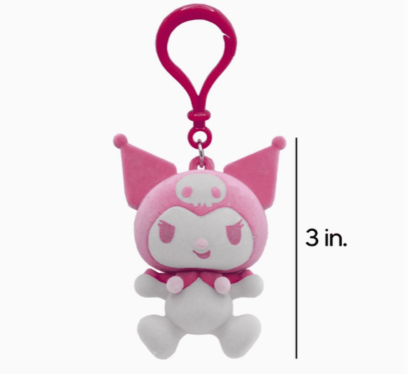 Hello Kitty Strawberry Flocked Hangers Keychain Blind Box - Image 4