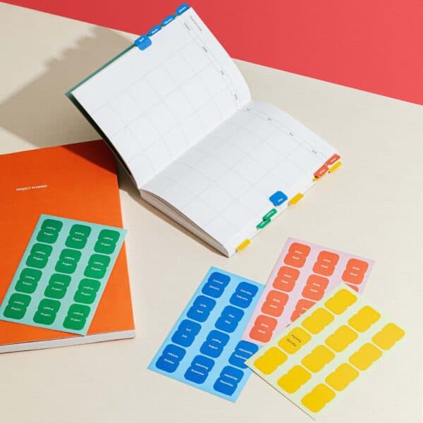 Poketo Vibrant Sticker Tabs - Image 3