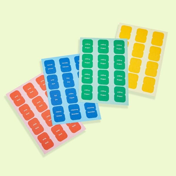 Poketo Vibrant Sticker Tabs - Image 6