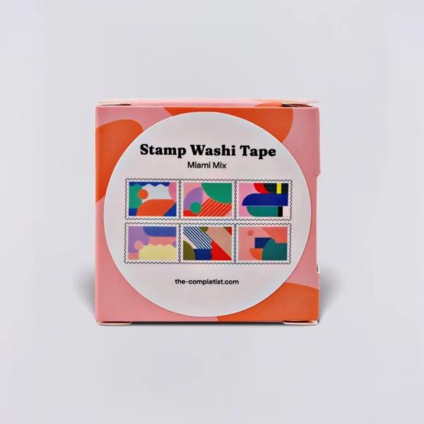 The Completist Miami Mix Stamp Washi Tape