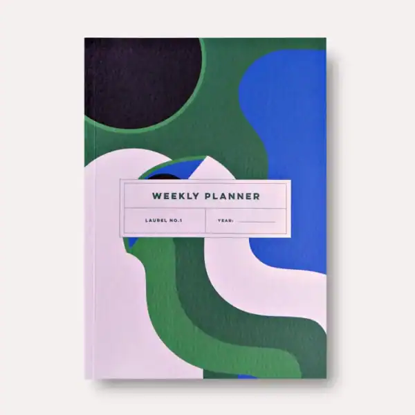 The Completist Laurel Undated Weekly Planner Book
