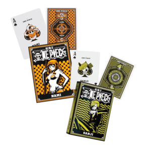 Bicycle Nami, Sanji by One Piece Characters Playing Cards
