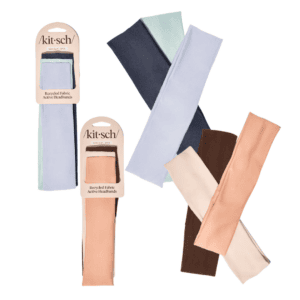 Kitsch Recycled Fabric Active Headbands