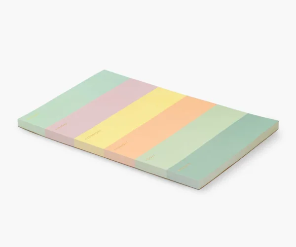 Rifle Paper Co: COLOUR BLOCK WEEKLY DESK PAD - Image 3