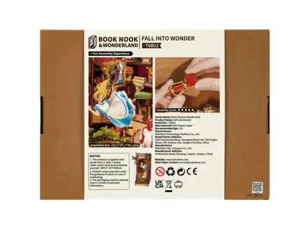 Rolife Fall Into Wonder DIY Book Nook - Image 7