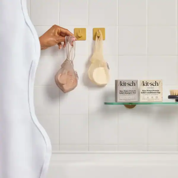 Kitsch Rice Water Protein Shampoo Bar Saver Bag - Image 3
