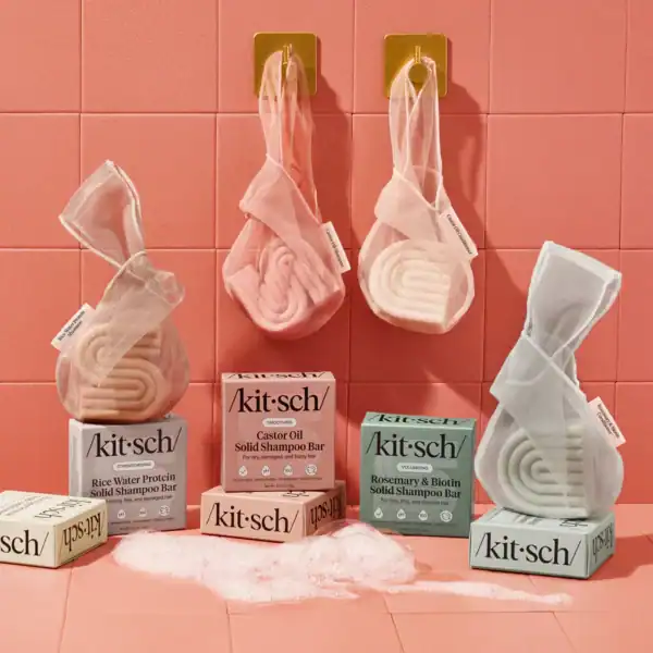 Kitsch Rice Water Protein Shampoo Bar Saver Bag - Image 2