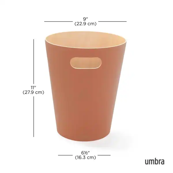 Umbra Woodrow Trash Bin - Image 3