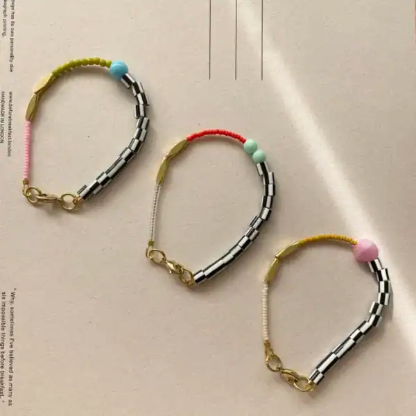 Loela Dotted Beaded Bracelet - Image 7