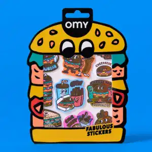 OMY Fabulous Stickers - Burger