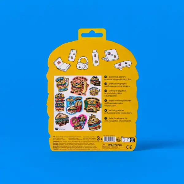 OMY Fabulous Stickers - Burger - Image 2