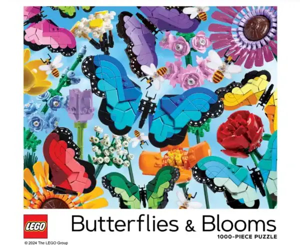 LEGO Butterflies & Blooms 1000-Piece Puzzle - Image 3