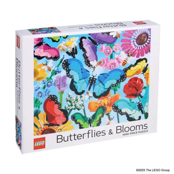 LEGO Butterflies & Blooms 1000-Piece Puzzle