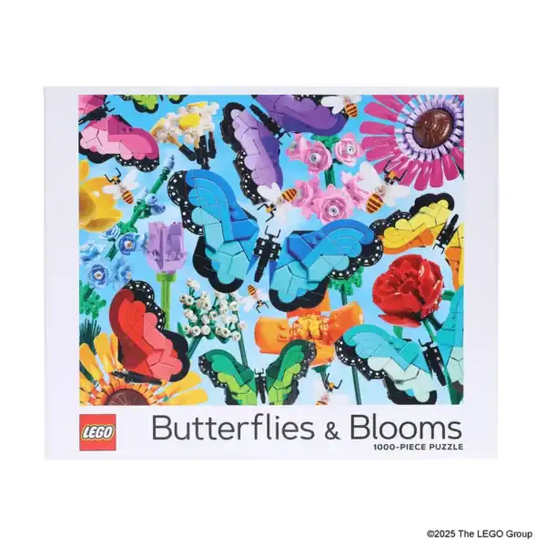 LEGO Butterflies & Blooms 1000-Piece Puzzle - Image 2