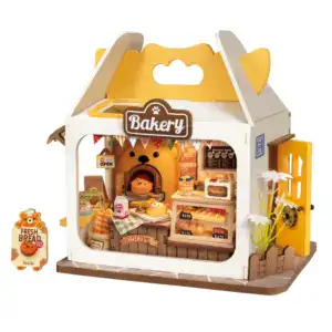 Robotime Rolife Teddy's Breadbox