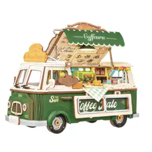 Robotime Leo's Coffee Truck 3D