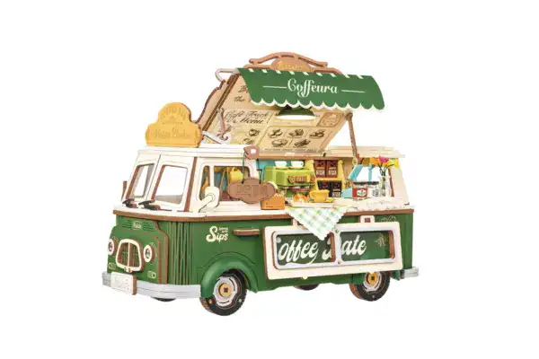 Robotime Leo's Coffee Truck 3D