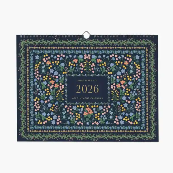 Rifle Paper Co: 2026 Wildwood Appointment Calendar