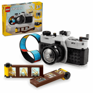 LEGO Creator Retro Camera 3-in-1 | Build 3 LEGO Toys In 1 Set
