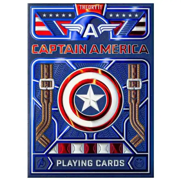 Theory11 Captain America Playing Cards - Image 2