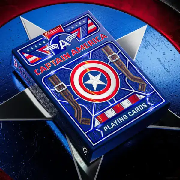 Theory11 Captain America Playing Cards - Image 3