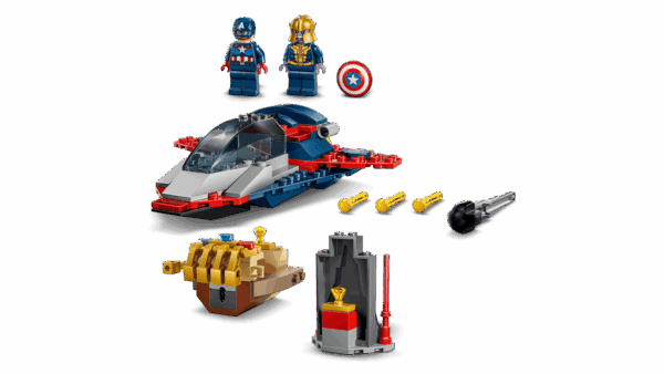 Lego Marvel Captain America vs Thanos - Image 5