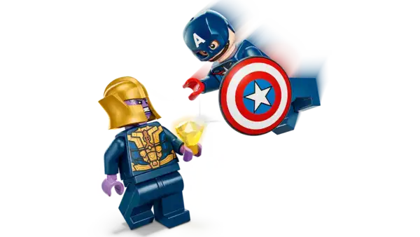 Lego Marvel Captain America vs Thanos - Image 4