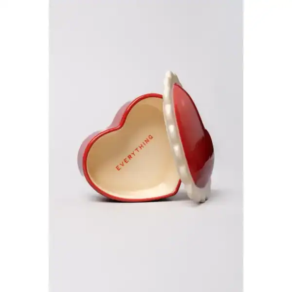 Bando Heart Ceramic Trinket Box - Image 4