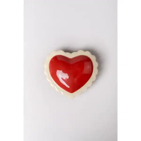 Bando Heart Ceramic Trinket Box - Image 3