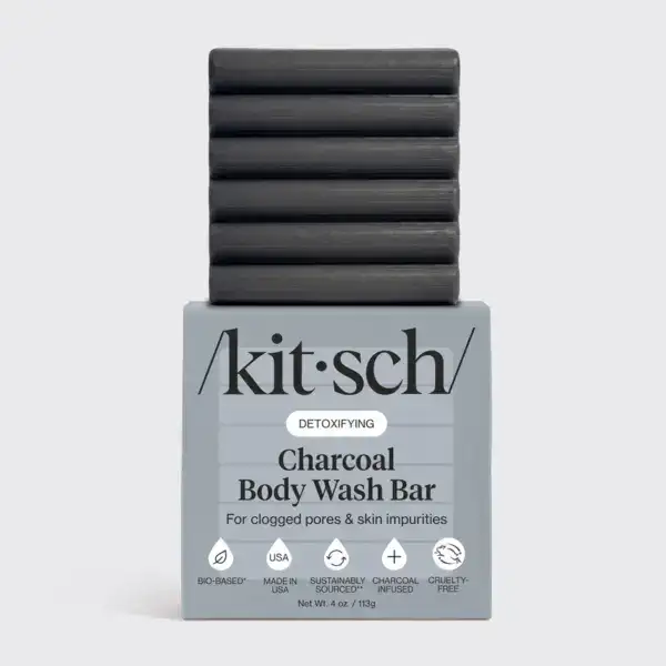 Kitsch Charcoal Detoxifying Solid Body Wash - Image 3
