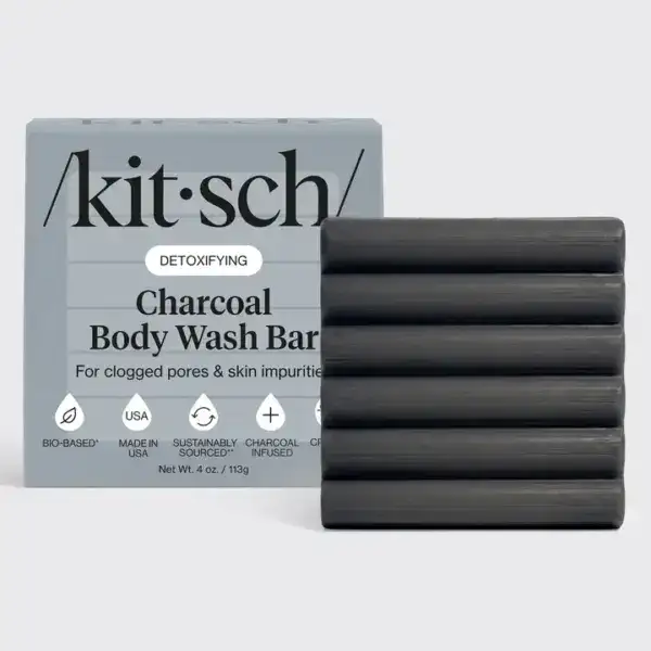Kitsch Charcoal Detoxifying Solid Body Wash