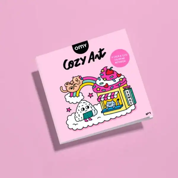 OMY Cozy Colouring Book - Kawaii