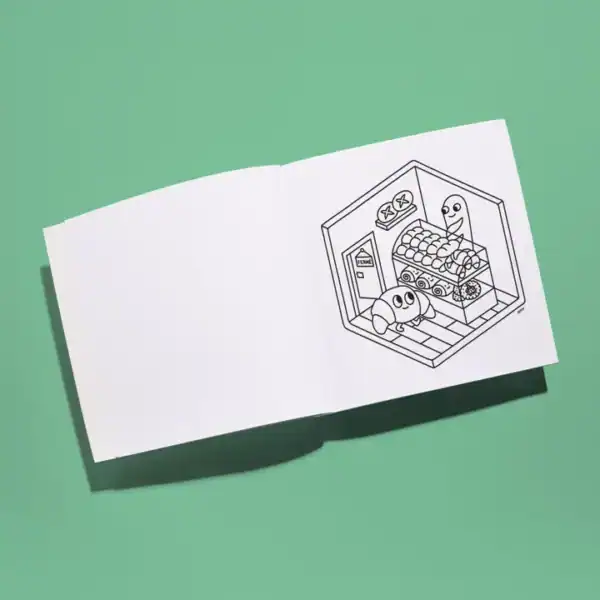 OMY Cozy Colouring Book - Paris - Image 2