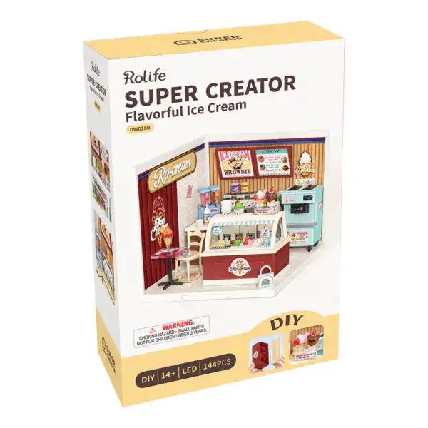 Robotime Ice Cream DIY Miniature - Image 3