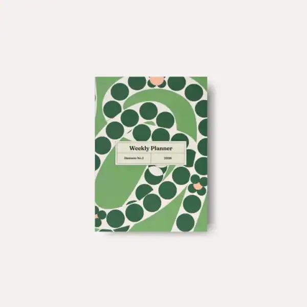 The Completist Damson 2026 Pocket Weekly Planner - Image 6