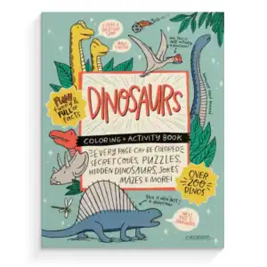 Dinosaurs Coloring + Activity: Mazes, Puzzles, Jokes + More