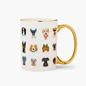 Rifle Paper Co: Dog Days Porcelain Mug