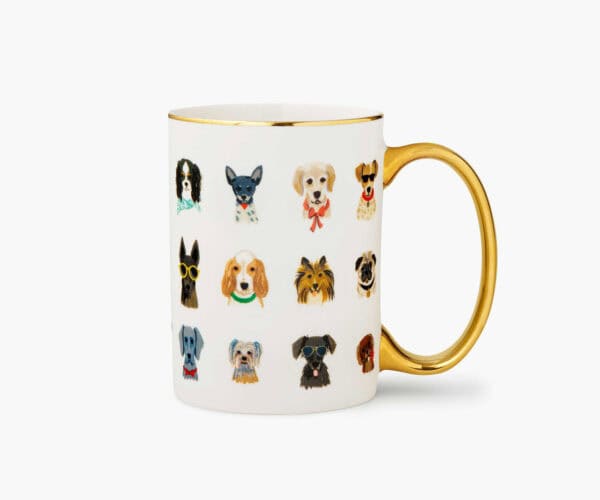 Rifle Paper Co: Dog Days Porcelain Mug