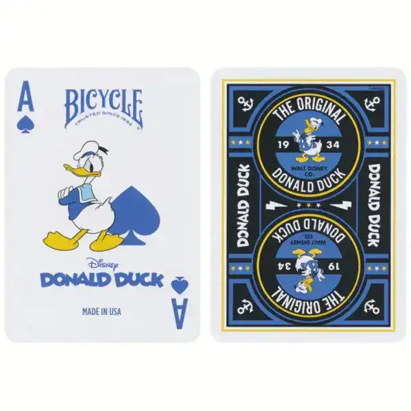Bicycle Disney Donald Duck Playing Cards - Image 2