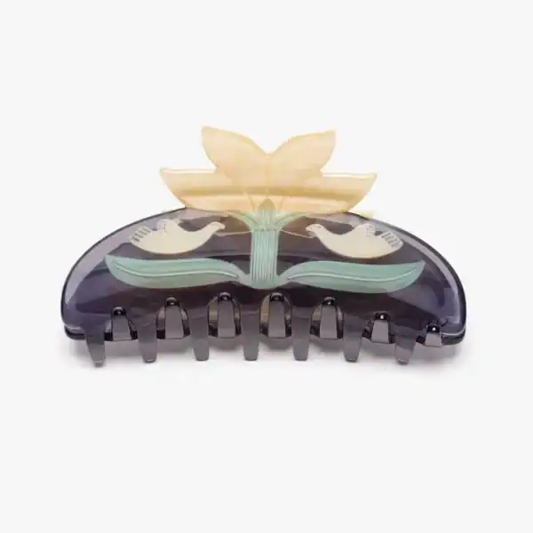 Winona Irene Twin Doves Hair Clip - Image 2